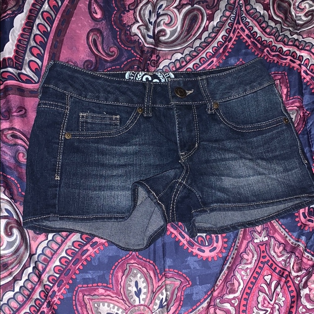 SO shortie shorts dark blue